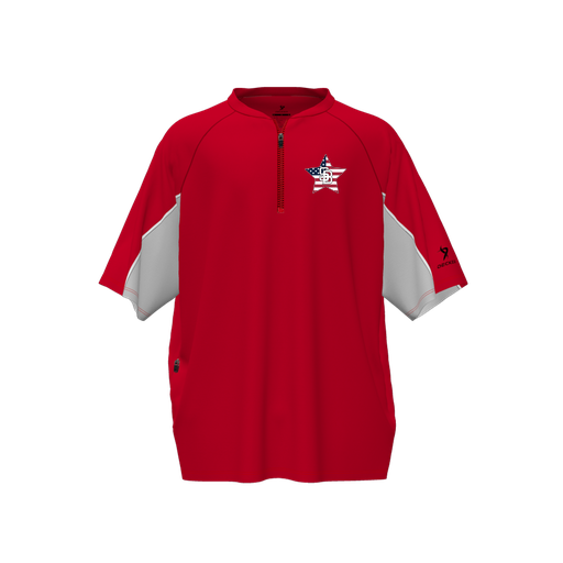 [CUS-DFW-WIND-PER-SSL-RED-YS-LOGO2] Wind Jacket (Youth S, Red, Logo 2)