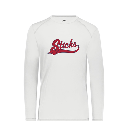 [6846.005.S-LOGO1] Youth SoftTouch Long Sleeve (Youth S, White, Logo 1)