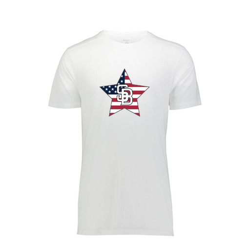 [FTSCUBWH-YS-LOGO2] Decker Youth Tri-Blend T-Shirt - Short Sleeve (Youth S, White, Logo 2)