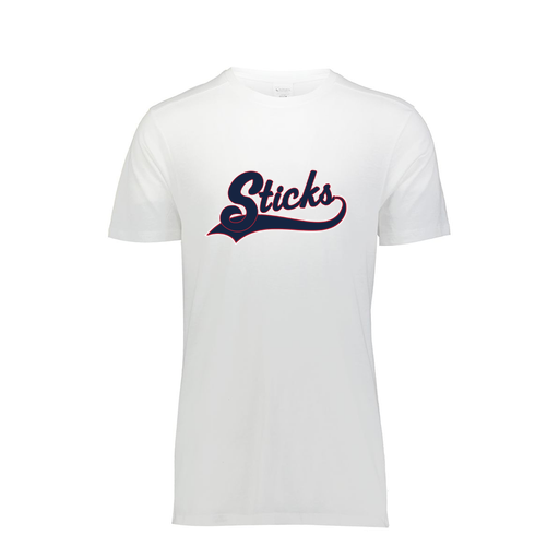 [FTSCUBWH-YS-LOGO3] Decker Youth Tri-Blend T-Shirt - Short Sleeve (Youth S, White, Logo 3)