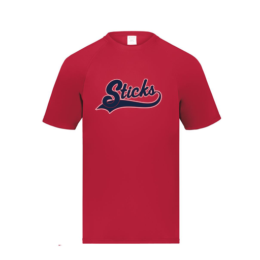 [2791.083.S-LOGO3] Youth Smooth Sport T-Shirt (Youth S, Red, Logo 3)