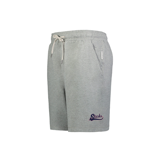 [223604.013.S-LOGO3] YOUTH Ventura Soft Knit SHORTS (Youth S, Silver, Logo 3)
